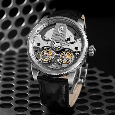 Peacock King Returns Dual Tourbillon Watch 45mm – Peacock Watches