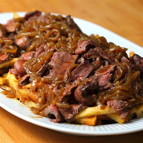 French Dip Loaded Steak Fries - Cooking TV Recipes