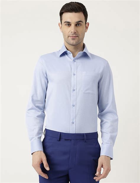 Buy Pure Cotton Slim Fit Textured Shirt at Marks & Spencer