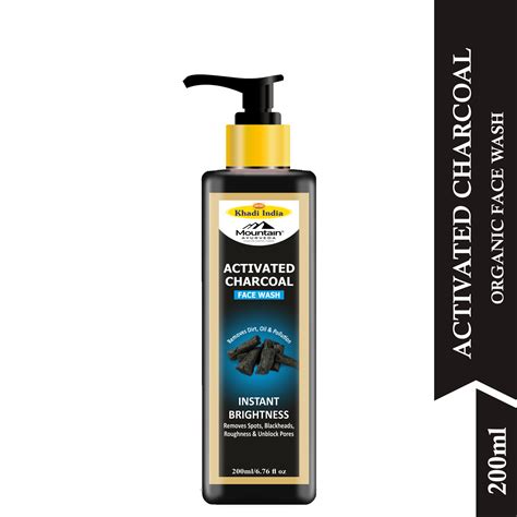 Mountain Ayurveda Activated Charcoal Face Wash 200 ml – Deep Cleansing ...