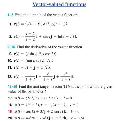 Image result for Vector Valued Function Domain Calculator