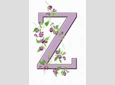 Letter Z Floral Initial Free Stock Photo   Public Domain  