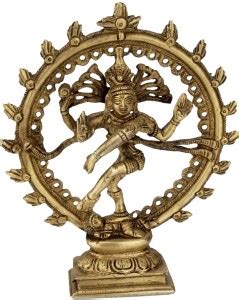 Alic Brass Hindu God Shiva Idol Natraj statue Tandav Sculpture Hand ...