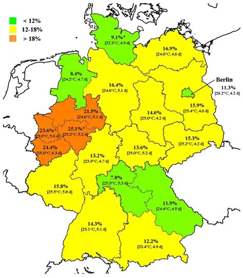 Humidity In Germany at Willard Madrigal blog