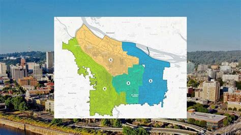 Commission formally adopts Portland's new voting district map