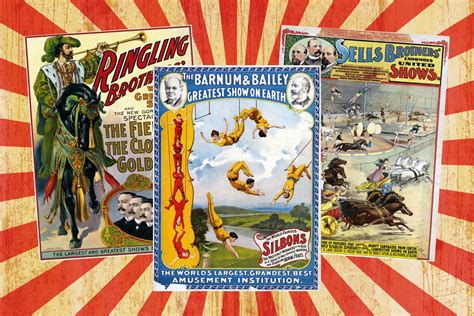 Vintage Circus Poster Art