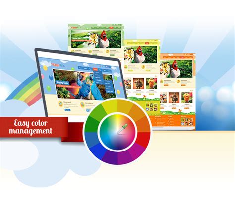 可爱的儿童网站HTML5模板_响应式幼儿园网站UI设计包含PSD - Happy Kids