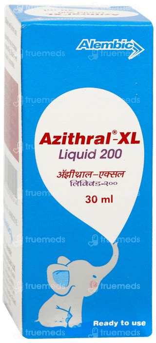 Azithral XL 200 Liquid: Uses, Side Effects, Price & Substitutes