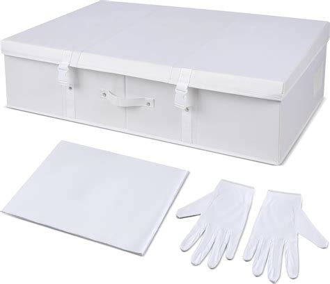 Amazon.com: Berlune Wedding Dress Storage Box Wedding Dress Box Wedding Dress Preservation Box ...