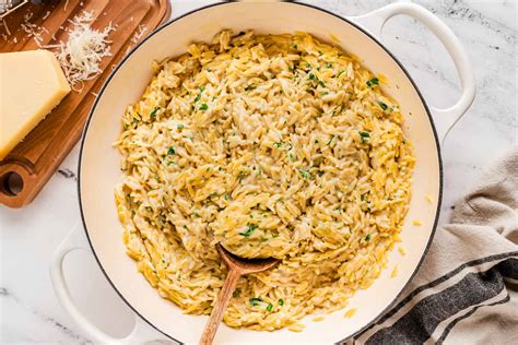 Parmesan Garlic Orzo Recipe | ThePawn.com.hk