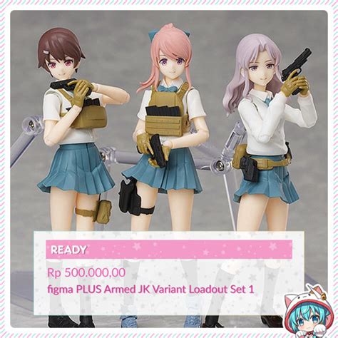 Promo figma PLUS Armed JK Variant Loadout Set 1 - Jakarta Barat ...