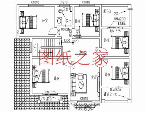 130平米房子设计图,130平方房子图,150平方房子图_大山谷图库