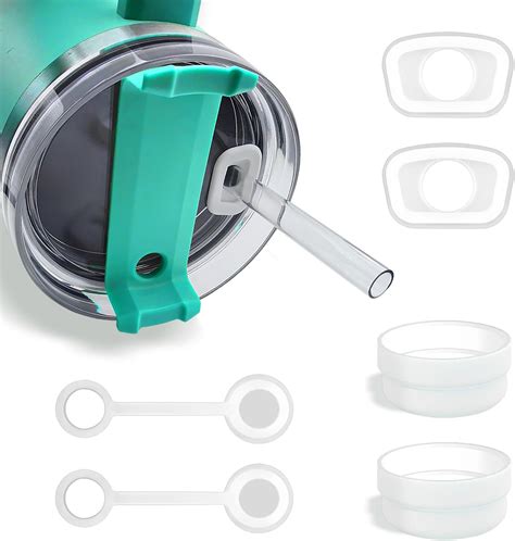 Amazon.com | QHAND 6pcs Spill Stopper for Stanley Cup 40oz / 64oz / 30oz - Leak Stopper ...