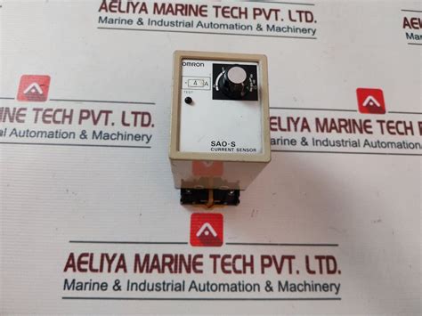 Omron Sao-s Current Sensor 110 Vac With Base – Aeliya Marine Tech