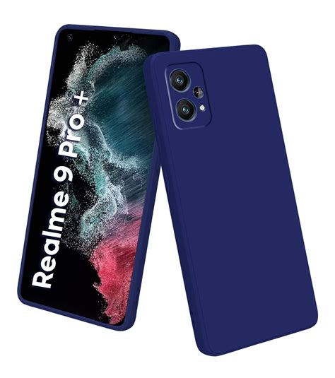 TRUEUPGRADE Liquid Silicone Realme 9 Pro Plus 5G Back Cover Case ...
