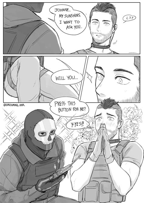 ghost and soap (call of duty and 1 more) drawn by dreaming_oor | Danbooru