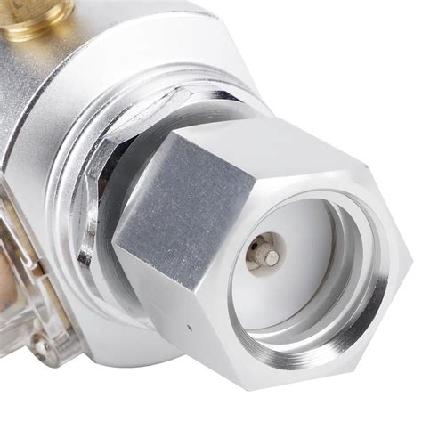Buy Tebru Mini CO2 Gas Regulator Soda Water Pressure Reducing Valve ...