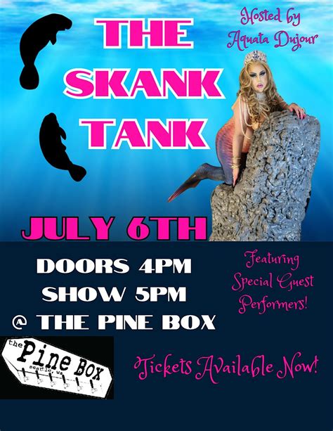 The Skank Tank Drag Show | Pine Box, Seattle, WA | July 6, 2025