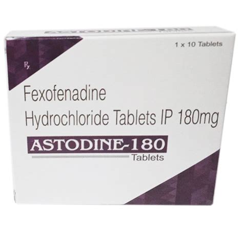 ASTODINE-180 Tablets Astam Healthcare Pvt. Ltd.