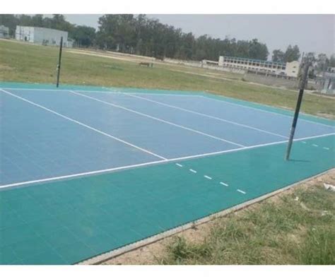 Volleyball Court Construction - Volleyball Outdoor Surface Manufacturer ...