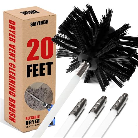 Particle Furnace Cleaning Brush, 4"/6" Brush,Chimney Brush,Dryer Vent ...