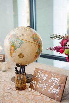 Globe Guestbook by Reception D 233 Cor Photos World Globe Guest Book Display Globe Guestbook