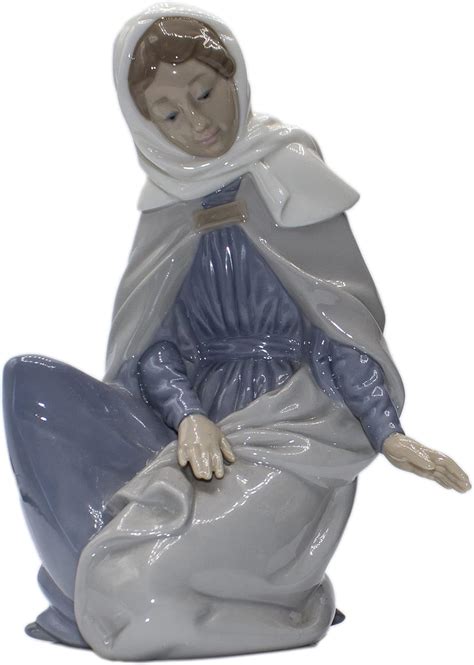 Buy Porcelain NAO Virgin Mary Figure Online India | Ubuy