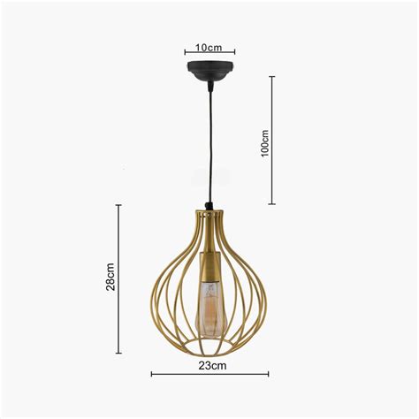 Buy HOMESAKE Metal Ceiling Lamp from Homesake at just INR 3750.0