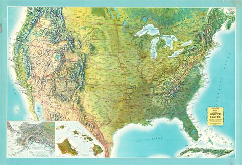 Rand McNally Panoramic Map of the United States - Curtis Wright Maps