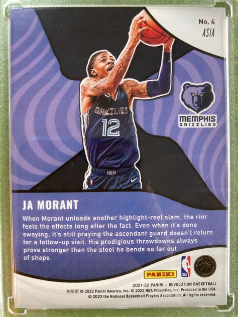Ja Morant FIREWORKS PRIZM ASIA SSP CARD GRIZZLIES India | Ubuy