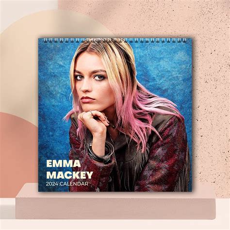 Emma Mackey Calendar 2024, Celebrity Calendar, Emma Mackey 2024 Wall Calendar sold by Bead Clear ...