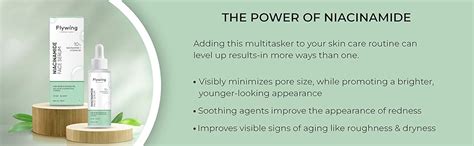Flywing 10% Niacinamide Face serum | Reduces Dark Spots | Remove Acne ...