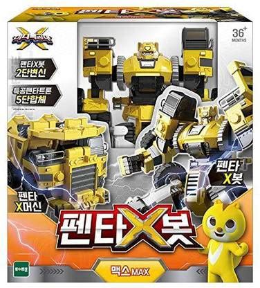 TIMI MiniForce Penta X Bot Max Pentatron Max bot Transformer Robot Car ...