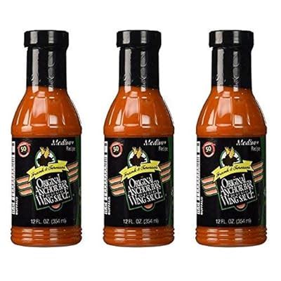 Anchor Bar Original Wing Sauce Medium Recipe 12 oz - | Ubuy India