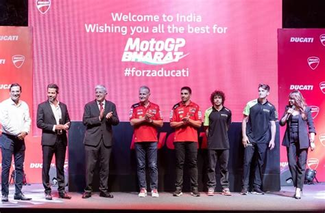 Ducati India hosts exclusive meet and greet ahead of MotoGP Bharat ...