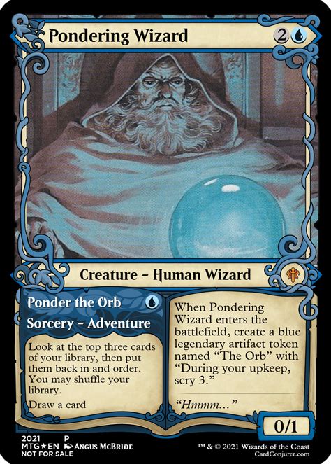 Behold and ponder... THE ORB : r/custommagic