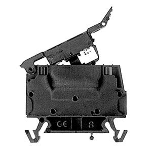 Screw Connection DIN Rail Fuse Block Terminal