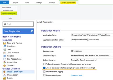 Image result for Advanced Installer PowerShell Script Parameters