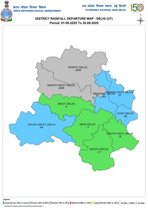SW Monsoon 2025: District wise rainfall in India – SANDRP