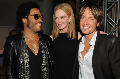Lenny Kravitz And Nicole Kidman Together