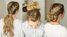 Easy Hair Braid Styles by 3 Easy Braided Hairstyles Sue Easy Hair Braid Styles