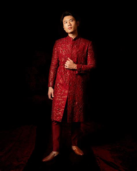 Cypress sherwani set – Geethika Kanumilli