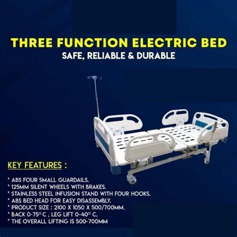 3 Function Electric Hospital Bed in Nagpur | Rent & Buy