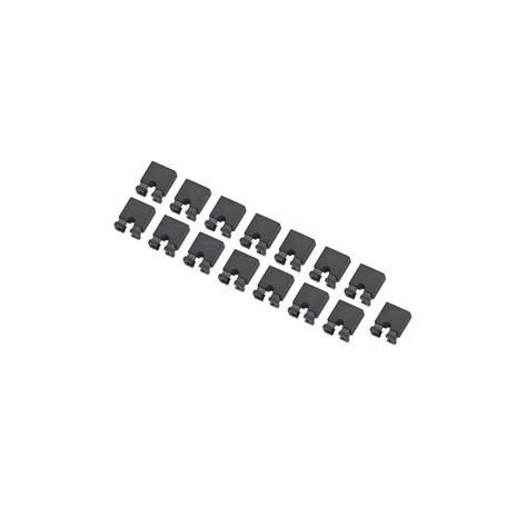 Generic Mini Jumper Short Circuit Cap Connectors, 2.54 mm-50 Pieces ...