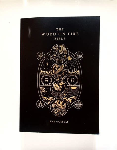 The Word on Fire Bible (Volume I): The Gospels (Paperback) by Anonymous ...
