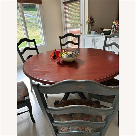 Ethan Allen Kitchen Table and Chairs - AptDeco