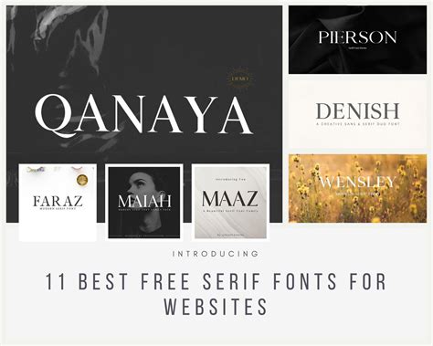 Best Serif Fonts
