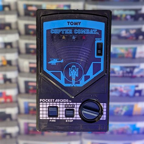 Tomy Copter Combat Pocket Arcade Game - Retro Sect