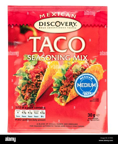 Mexican taco seasoning mix hi-res stock photography and images - Alamy