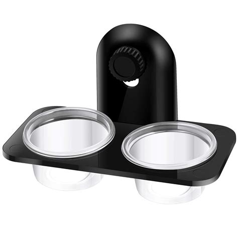 Buy Reptile Double Bowls Food Container, Plastic Reptile Food and Water ...